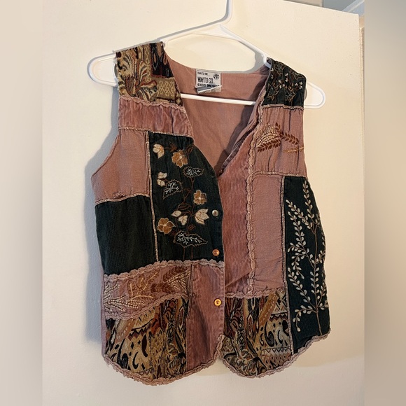 Tops - Bohemian Patchwork Vest